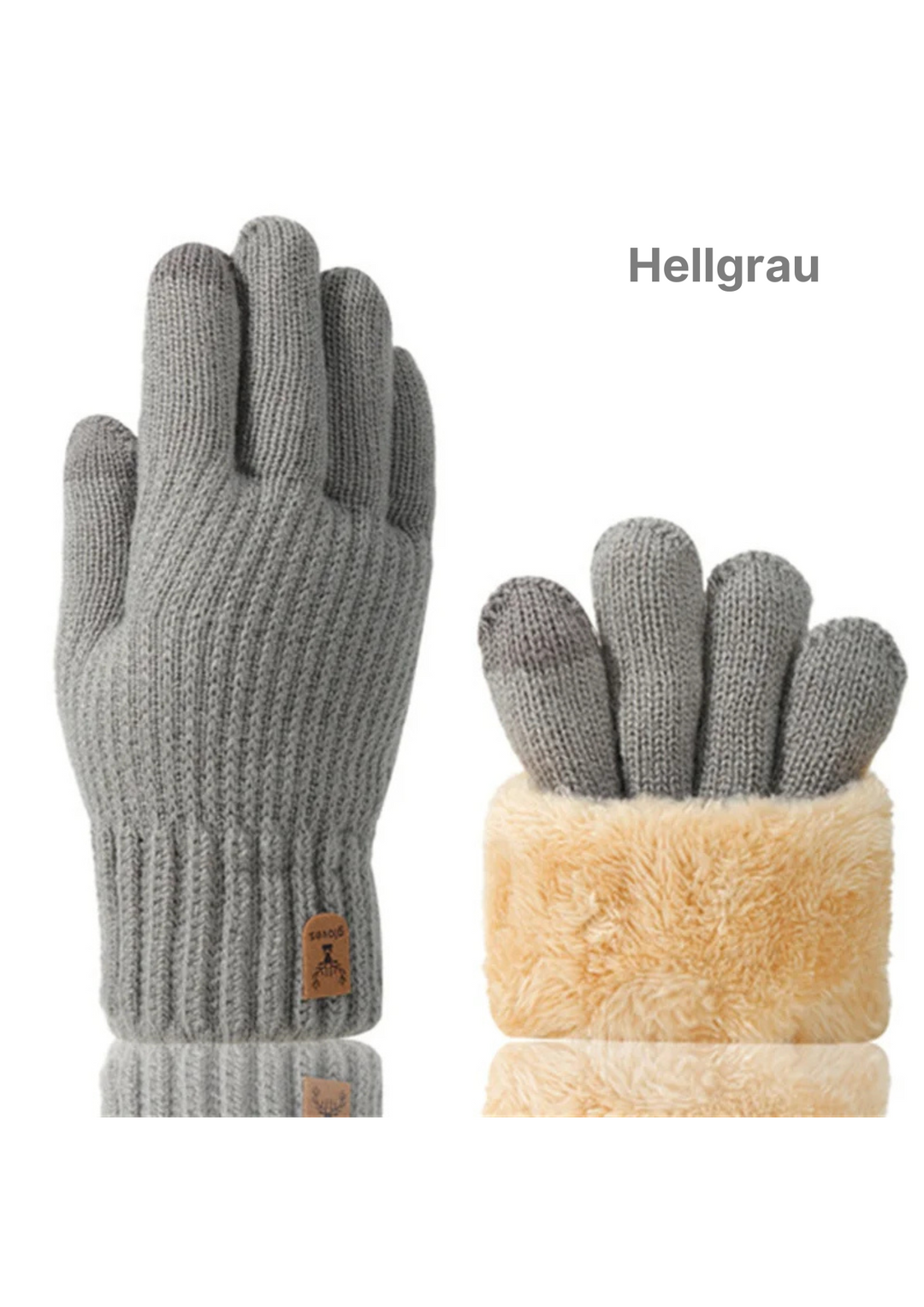 Gefütterte Handschuhe